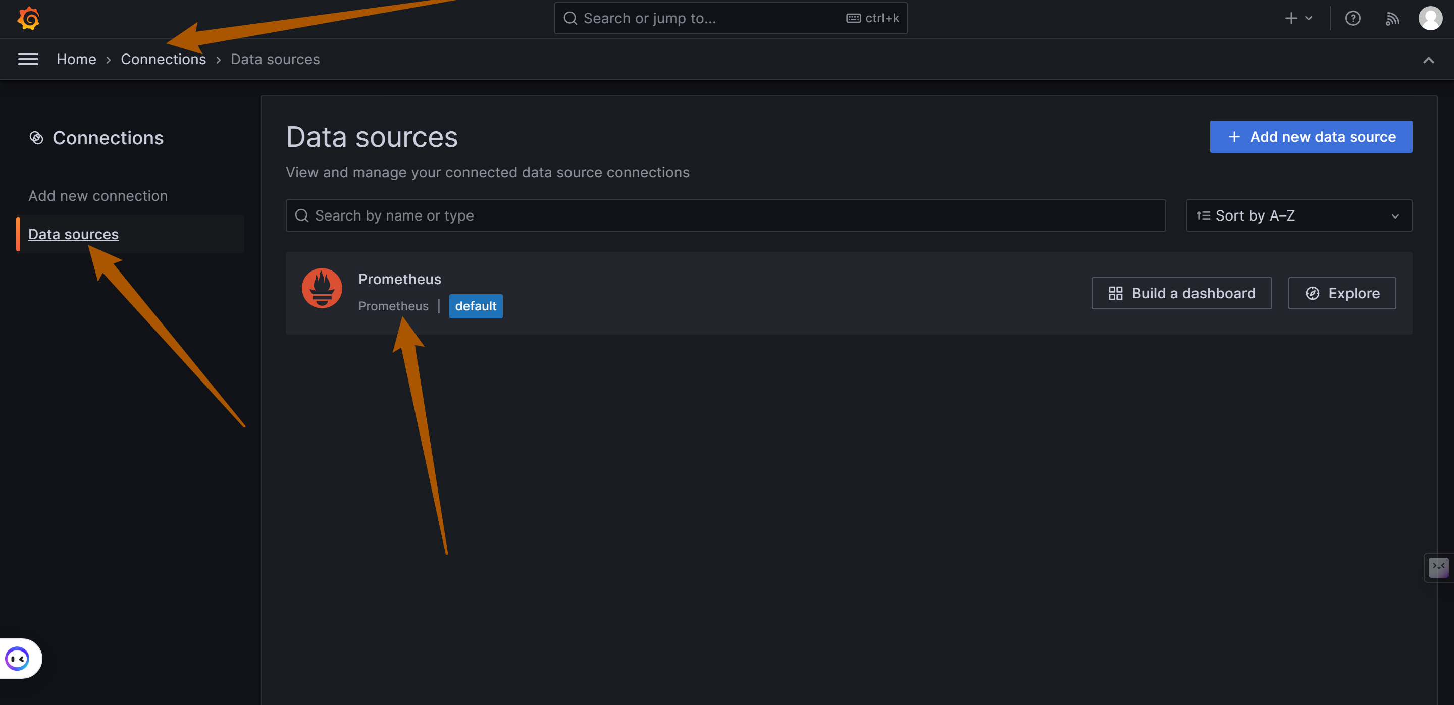 Add a Prometheus data source